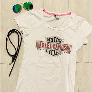 Harley Davidson shirt from Camarillo, CA. womens, size medium. Blinged up!